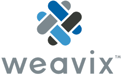 NEW-weavix logo on dark white outline all_stacked