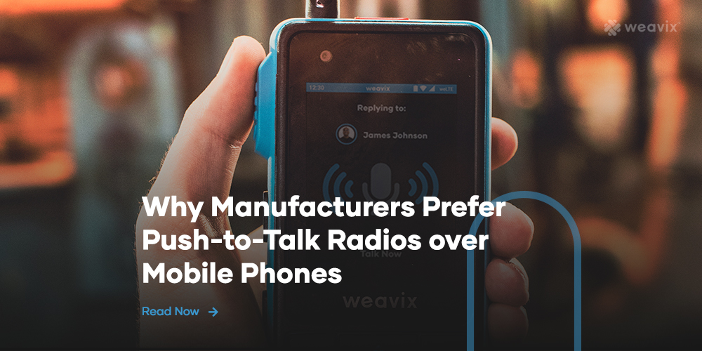 Push-to-talk radios manufacturing